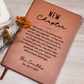 Custom Wedding Journal for Couple | Personalized New Chapter Gift with Name and Date Bride Groom Keepsake Engagement Gift Idea
