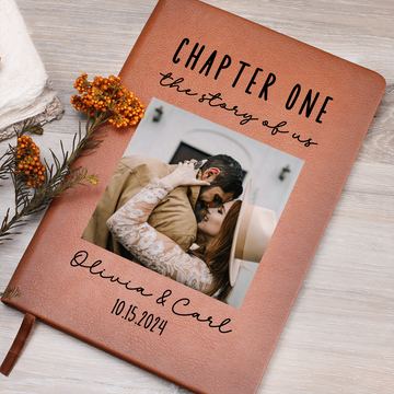 Custom Photo Anniversary Gifts Personalized Couples Notebook First Anniversary Paper Gift for Husband Wife Memories Together Love Letters Journal