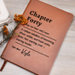 Chapter Forty Funny Definition Gift Custom Journal Fortieth Birthday Gifts Personalized 40th Birthday Book Letters
