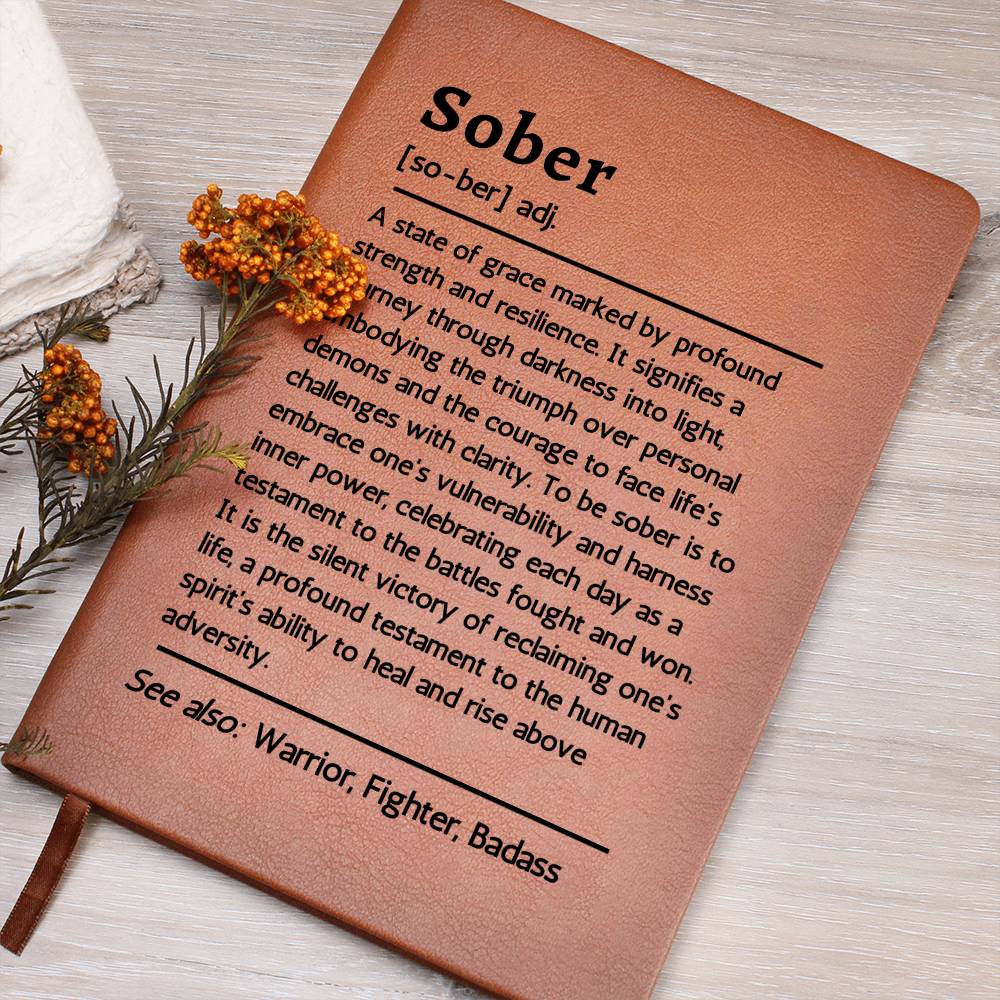 Sober Anniversary Encouragement Gift | Sobriety Gift for Sponsor Sober Birthday Gift for Friend