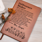 Difference Maker Personalized Journal | Custom Vegan Leather Notebook Mentor Teacher Coach Gift Christmas Appreciation Thank You