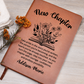New Chapter Journal Gift for Her | Graduation Gift for Friend, New Job Gift, Moving Away Gift for Women Teenage Girl