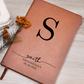 Personalized Groomsman Journal – Custom Monogram Notebook with Name & Wedding Date – Groomsmen Proposal or Thank You Gift Idea