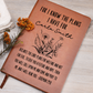 Personalized Christian Journal with Bible Verse Jeremiah 29:11, Custom Name Gift for Her, Faith Prayer Notebook, Vegan Leather