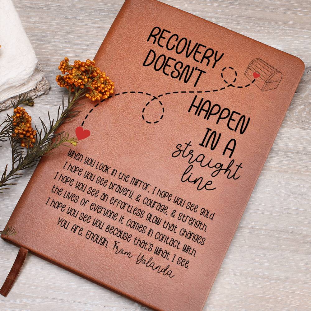 Custom Recovery Journal for Her, Addiction Recovery  Gifts, Encouragement Gift,  Sobriety Gift for Women