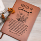 Rooted in Christ Journal – Personalized Christian Gift for Women, Faith Notebook, Daily Devotional Prayer Journal, Bible Study Gift