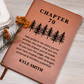 Custom 70th Birthday Gift for Men, Custom Leather Journal, Personalized 70th Gift for Him, Grandpa, Husband Brother Friend, Dad 70th Birthday