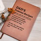 Custom Blank Recipe Book | BBQ Gift for Dad