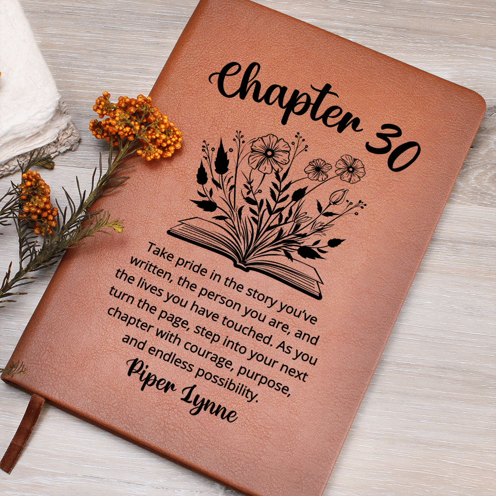 Personalized 30th Birthday Gift for Her, Birthday Guest Book, Best Friend Birthday Christmas Gift, Unique Gift For Bestie Daughter Niece