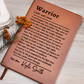 Personalized Warrior Journal Cancer Recovery Gift Custom Warrior Definition Journal Gift Encouragement Gift Sobriety Anniversary