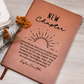 Personalized Sunshine Journal, New Chapter Gift, Retirement Notebook, New Job Encouragement Gift, Divorce Healing, Inspirational Christmas