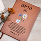 30th Birthday Gift, Chapter 30 Name Journal, 30 Years Old, Turning Thirty Notebook, 30 Years Old Gift for Her Friend Daughter Sister