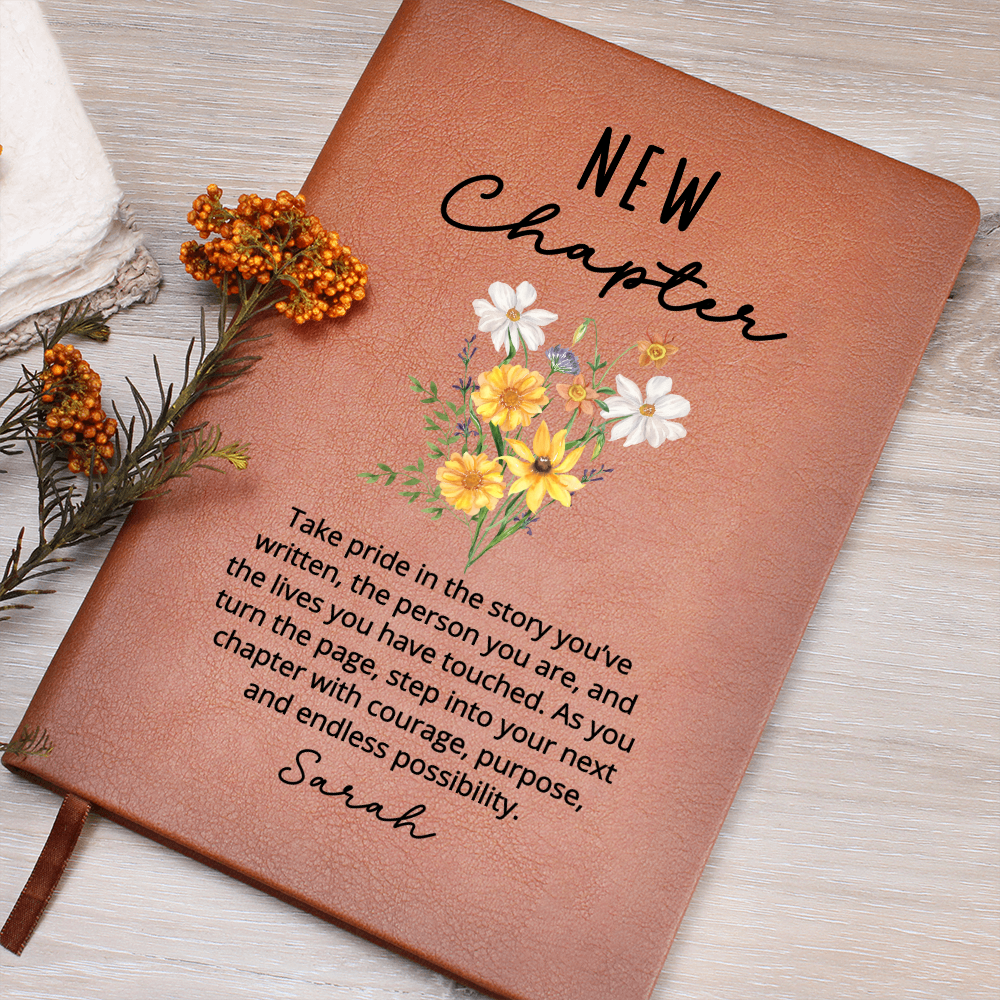 New Chapter Gift Candle Thoughtful Farewell or Retirement New Job Graduation New Home Housewarming Gift for Colleague Teacher Boss or Friend