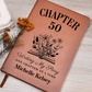 50th Birthday Gift Turning Fifty Notebook, 50 Years Old Gift for Her or Him 50th Birthday Gift for Sister Aunt Bestie Coworker Name Journal