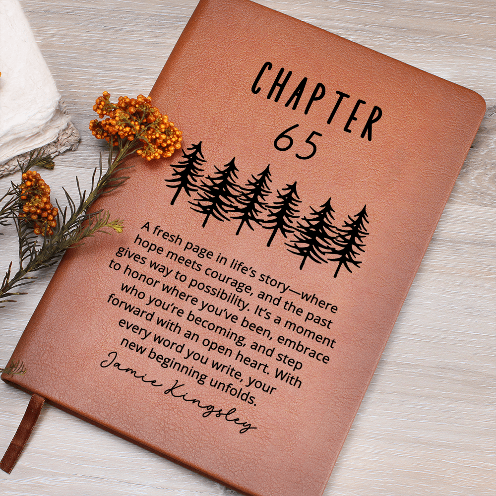 Custom Name Notebook | 65th Birthday Guestbook