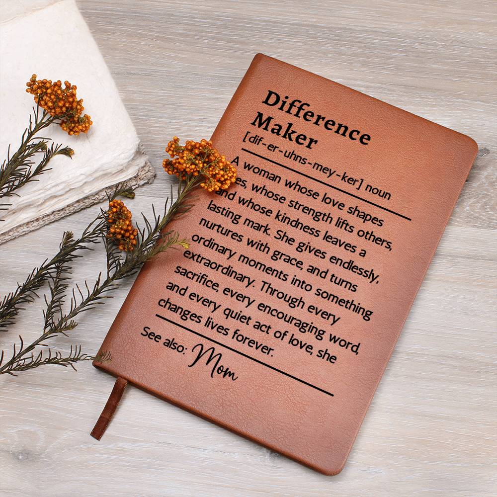 Personalized Gift For Mom Notebook, Mum Christmas Gift Ideas From the Kids - Mom Birthday Gift from Baby Mother's Day Gift 2025