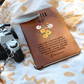 Chapter 40 Birthday Gift for Her – Personalized Name Journal – 40th Milestone Keepsake – Custom Vegan Leather Notebook for Women
