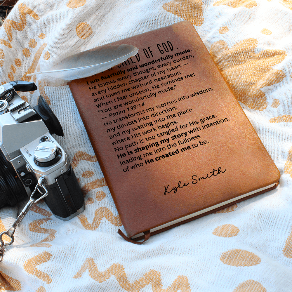 Personalized Christian Journal Psalm 139 New Chapter Gift