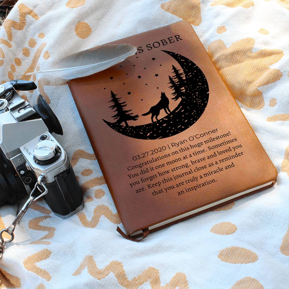 Personalized Sobriety Gift for Him or Her | 365 Moons Sober