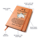Coworker Leaving Gift Journal, New Chapter Farewell Notebook, Personalized Goodbye Gift for Colleague, Going Away Present, Christmas Gift