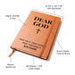 Dear God Personalized Prayer Journal Custom Prayer Notebook Christian Gift Journal Prayer Diary Bible Study Gifts for Men Dad Gift Faith Journal