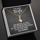 To My Wife Necklace Love Your Grumpy Old Husband