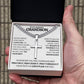 Custom Gift for Grandson | Engraved Cross Necklace from Grandma or Grandpa