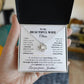 To My Beautiful Wife - Personalizable Necklace Gift Set