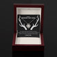 To My Smokin' Hot Doe - Love Knot Necklace