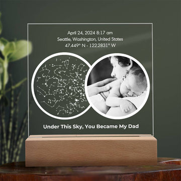 Personalized New Dad Gift From Baby or Wife | First Father's Day Gift from Daughter or Son, First Fathers Day Gift