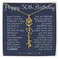 30th Birthday Gift for Her Custom  Birth Flower Name Necklace