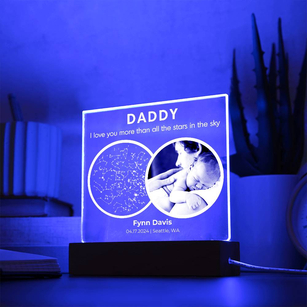 New Dad Gift From Wife, Daughter, Son | First Time Dad, First Fathers Day Gift From Baby, New Dad Christmas Gift