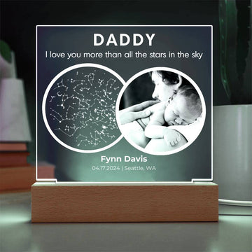 New Dad Gift From Wife, Daughter, Son | First Time Dad, First Fathers Day Gift From Baby, New Dad Christmas Gift