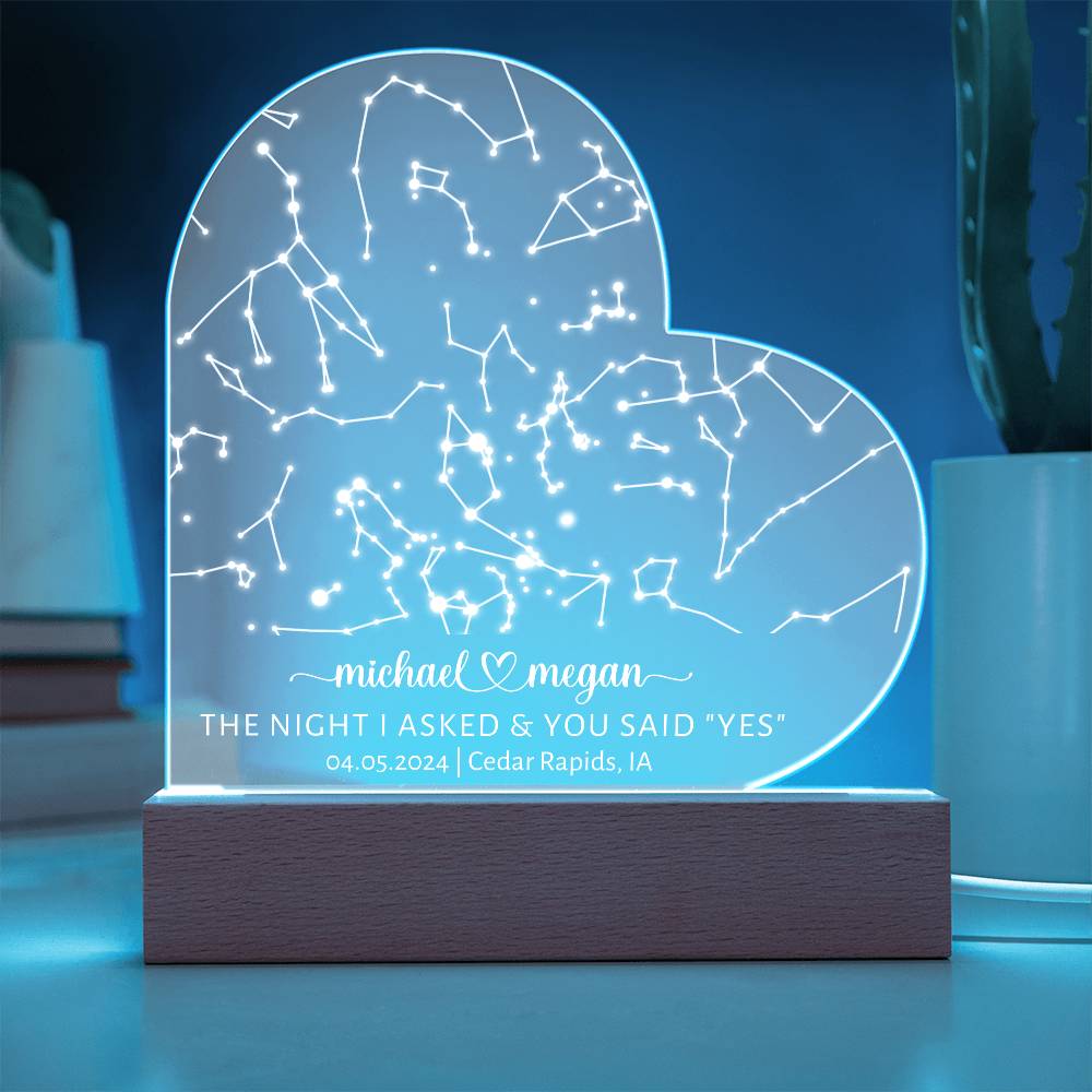 Fiance Gift For Him Her Custom Star Map By Date Personalized Anniversary Gift For Fiance Birthday Gift Engagement Gift Fiancé Christmas Gift