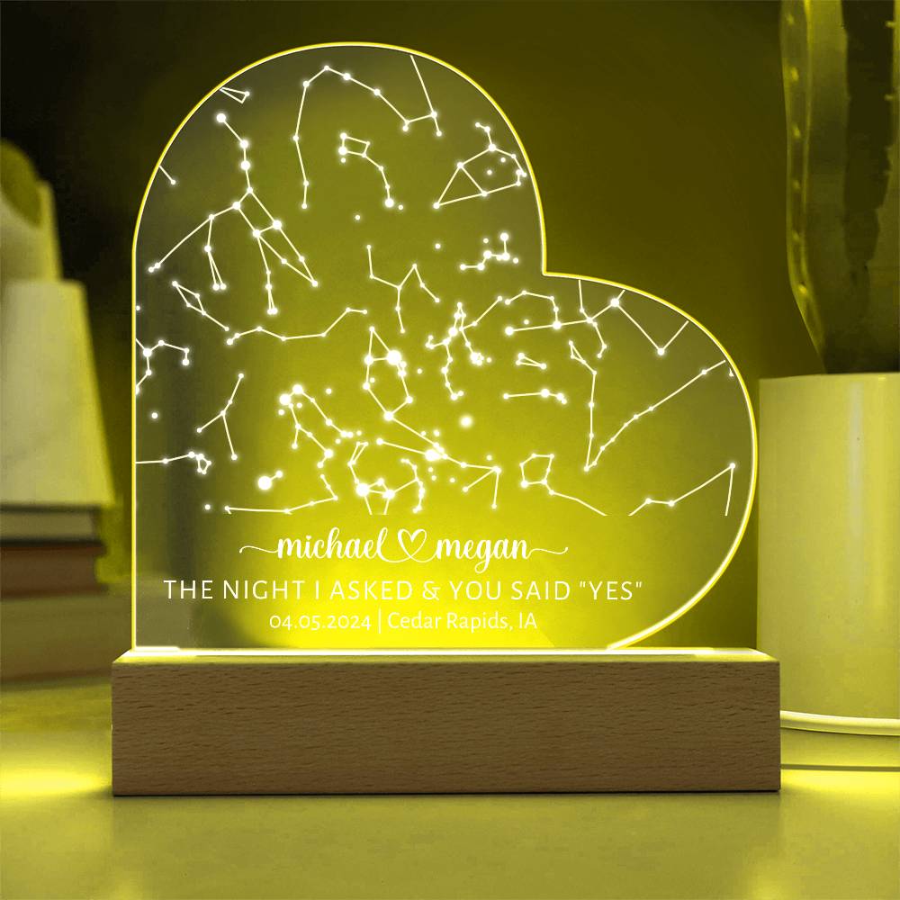 Fiance Gift For Him Her Custom Star Map By Date Personalized Anniversary Gift For Fiance Birthday Gift Engagement Gift Fiancé Christmas Gift