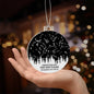 Personalized Addiction Recovery Star Map By Date Ornament