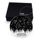 Personalized Addiction Recovery Star Map By Date Ornament