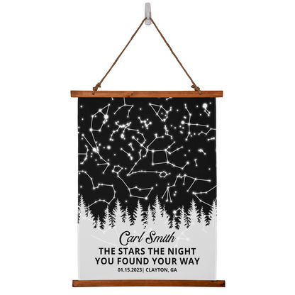Sobriety gifts Custom Star Map By Date, Sobriety Anniversary, Sober gift, Sober Birthday 1 year sober Recovery Gift For Him or Her