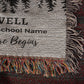 Personalized Graduation Gift Blanket