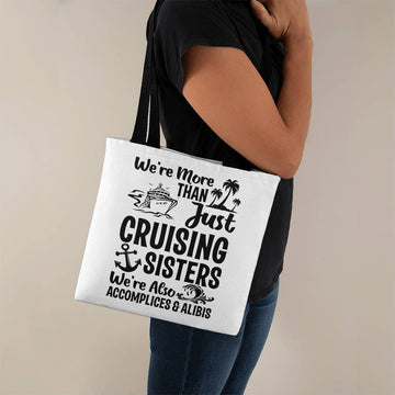 Custom Sister Cruise Tote Bag