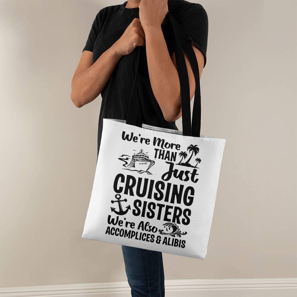 Custom Sister Cruise Tote Bag