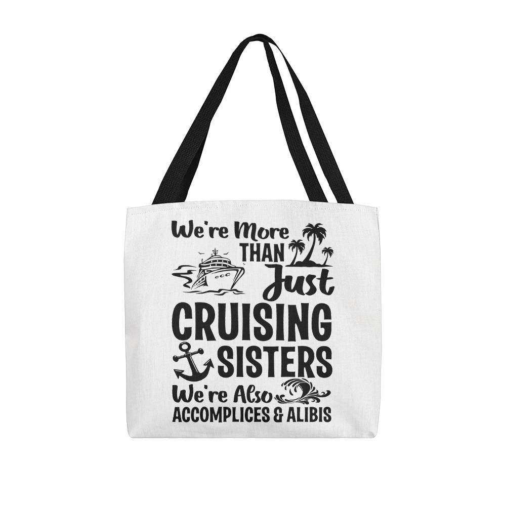 Custom Sister Cruise Tote Bag