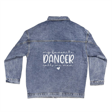 Dance Lover Mom Gift Jean Jacket Mother's Day Gift Dance Teacher Gifts