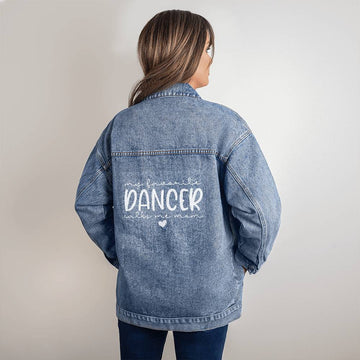 Dance Lover Mom Gift Jean Jacket Mother's Day Gift Dance Teacher Gifts