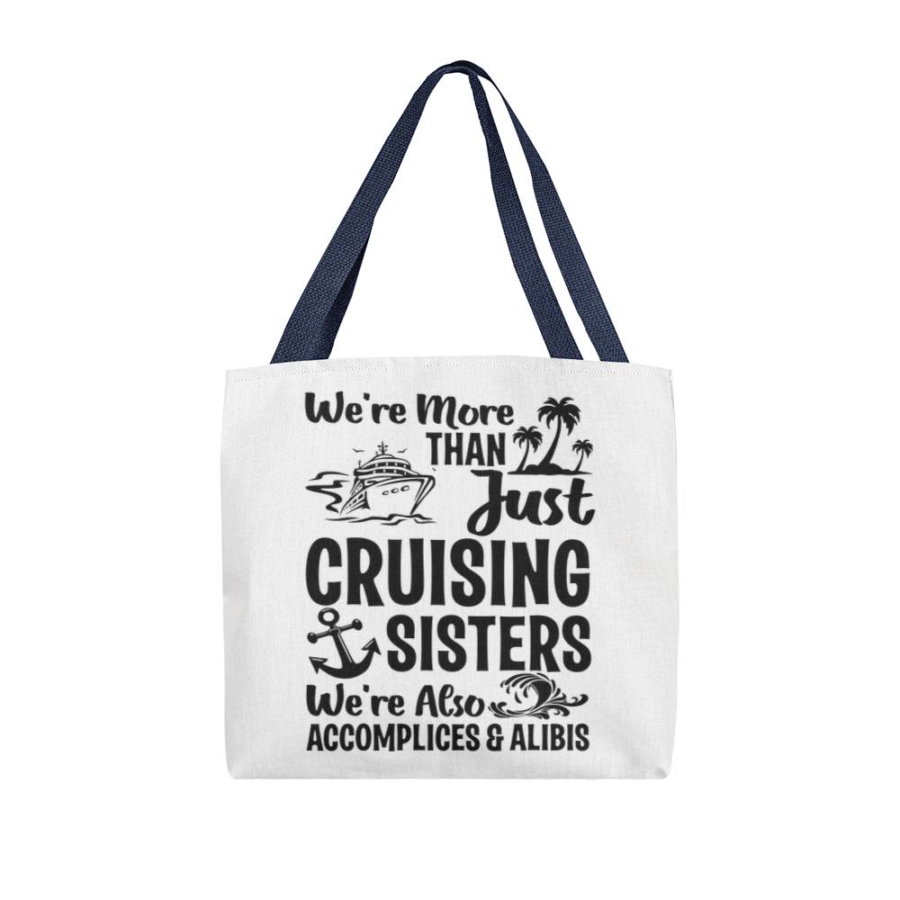 Custom Sister Cruise Tote Bag