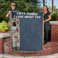 50th Birthday or Anniversary Cotton Blanket - Personalized 50 Reasons I Love You Gift with Custom Photos - Custom Keepsake for Husband/Friend