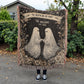 Ghost Couple 'Till Death Do Us Part  Personalized Wedding Blanket Spooky Halloween Tapestry Woven Ghost Gifts His & Hers Anniversary Gifts
