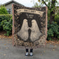 Custom Ghost Couple 'Till Death Personalized Wedding Blanket Spooky Halloween Tapestry Woven Ghost Gifts His & Hers Anniversary Gifts
