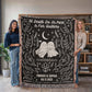 Custom Ghost Couple Personalized Wedding Blanket Spooky Halloween Tapestry Woven Ghost Gifts His & Hers Anniversary Gifts Valentine's Day