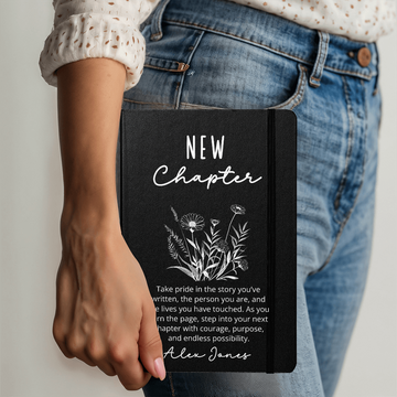 New Chapter Graduation Gift Custom going away gift for coworker - Personalized Gift for Boss Leaving New Job Gift, Retirement Gift